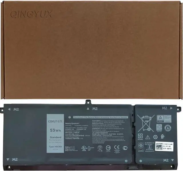 Main image of H5CKD 07T8CD 0TXD03 09077G JK6Y6 Lapotp Battery Compatible with Dell Latitude 3410 3510 Vostro 5300 5401 5501 Inspiron 5300 5401 5408 5501 5508 5400 7405 7300 7500 2-in-1 Series