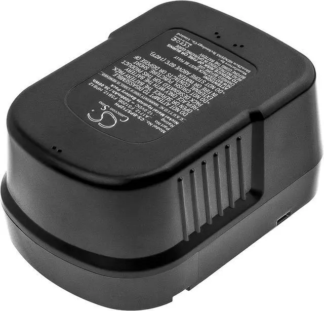Alt view image 4 of 4 - 12.0V BD-1204L BPT1047 FS120B A1712 B12 A12-XJ A12EX BD1204L FSB12 B-8315 Battery Replacement for 12K D1202 CD1200SK PS122K 122K CDC120ASB 126F3B CP122KB EPC12CABK SX5000