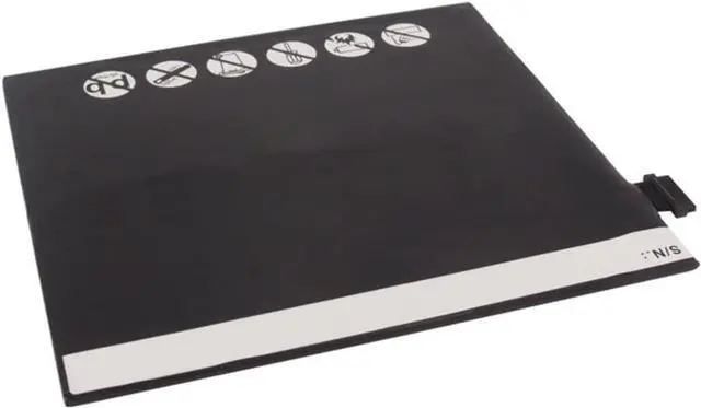 Alt view image 5 of 5 - Synergy Digital Tablet Battery, Compatible with Toshiba Excite 10LE Tablet, (Li-Pol, 3.7V, 6600mAh) Ultra High Capacity, Replacement for Toshiba PA5053U-1BRS Battery