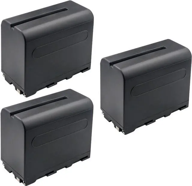 Main image of Kastar NP-F960 / NP-F970 Battery 3-Pack Replacement for GVM GVM-MB832 GVM-LT50 GVM-LT100 GVM-TL15RS GVM 20W LT-10S GVM RGB-10S RGB-10W GVM-7W GVM-RGB9S GVM RGB-9W GVM-6W FS03R GVM-Y1 LED Video Light