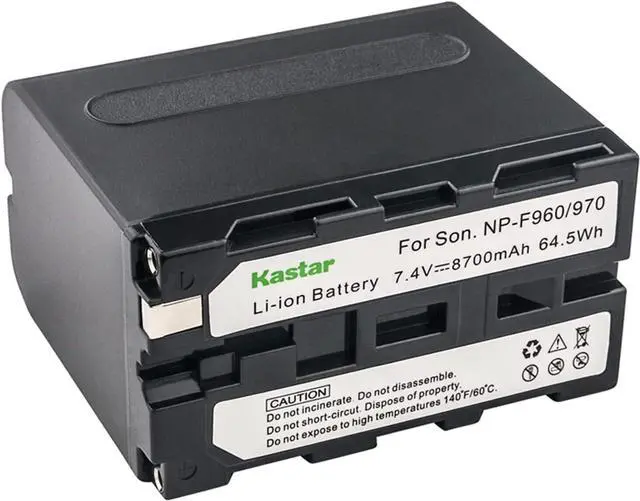 Alt view image 2 of 3 - Kastar NP-F960 / NP-F970 Battery 3-Pack Replacement for GVM GVM-MB832 GVM-LT50 GVM-LT100 GVM-TL15RS GVM 20W LT-10S GVM RGB-10S RGB-10W GVM-7W GVM-RGB9S GVM RGB-9W GVM-6W FS03R GVM-Y1 LED Video Light