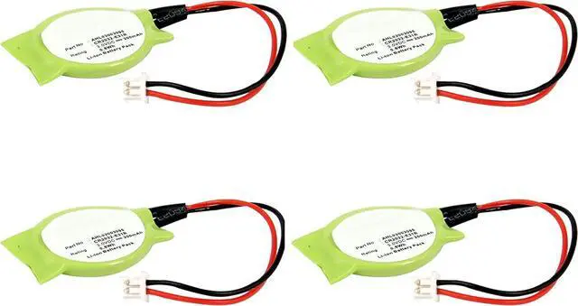 Main image of Synergy Digital CMOS/BIOS Batteries, Compatible with HP Pavilion dv6101TU CMOS/BIOS, (Li-Ion, 3V, 200 mAh), Replacement for Compaq AHL03002111 Battery, Combo-Pack Includes: 4 x SDBU-L6907 Batteries