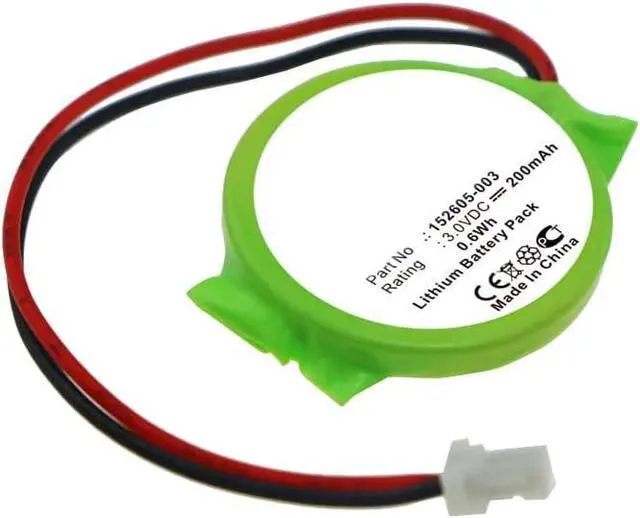 Alt view image 4 of 4 - Synergy Digital CMOS/BIOS Batteries, Compatible with HP Pavilion DV3520 CMOS/BIOS, (Li-Ion, 3V, 75 mAh), Replacement for Compaq 152605-003 Battery, Combo-Pack Includes: 4 x SDBU-L6908 Batteries