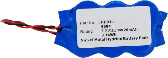 Alt view image 2 of 2 - Synergy Digital CMOS/BIOS Batteries, Compatible with Dell B-4002 CMOS/BIOS, (Ni-MH, 7.2V, 20 mAh) Ultra High Capacity, Replacement for Dell 6P466 Battery, combo-pack includes: 5 x SDBU-H6911 Batteries