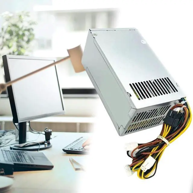 Alt view image 7 of 7 - 400W Power Supply Unit Replacement for 280 288 285 480 600 680 Desktop Tower 942332-001 PA-3401-1HA Metal Power Supply Unit