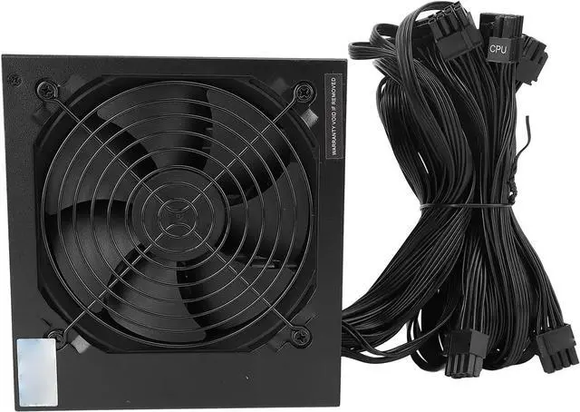 Main image of 700W ATX Power Supply with 120mm Black Fan, Dual Core Platform for Win10 System Continuous Power Gaming PSU, for ATX Case Desktop