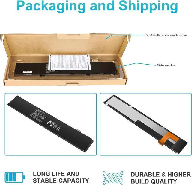 Alt view image 7 of 7 - TREE.NB RC30-0248 Laptop Battery Replacement for Razer Blade 15 2018 Advanced RZ09-02386E92 RZ09-02385 RZ09-02386 RZ09-02886 RZ09-02887 RZ09-02888 RZ09-0301 RZ09-0313 Series 4ICP4/55/162 (15.4V 80Wh)