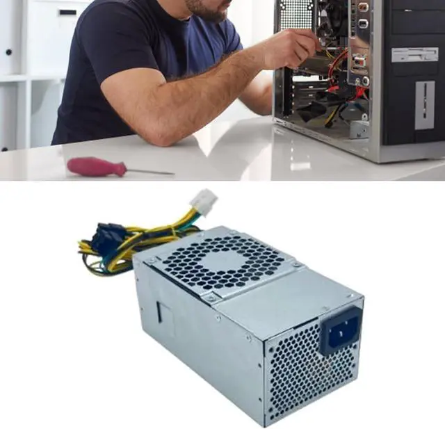 Alt view image 2 of 7 - 180W-600W Power Supply 526T 530T 10pin for Small Case with Stable Output and Enhances Cooling