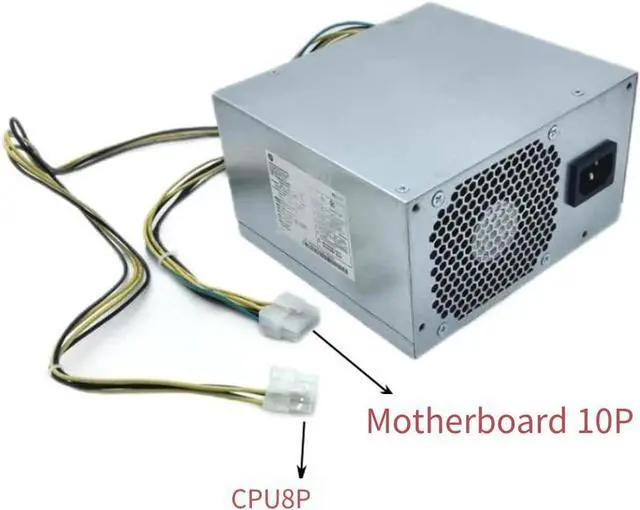 Alt view image 5 of 7 - 180W-600W Power Supply 526T 530T 10pin for Small Case with Stable Output and Enhances Cooling