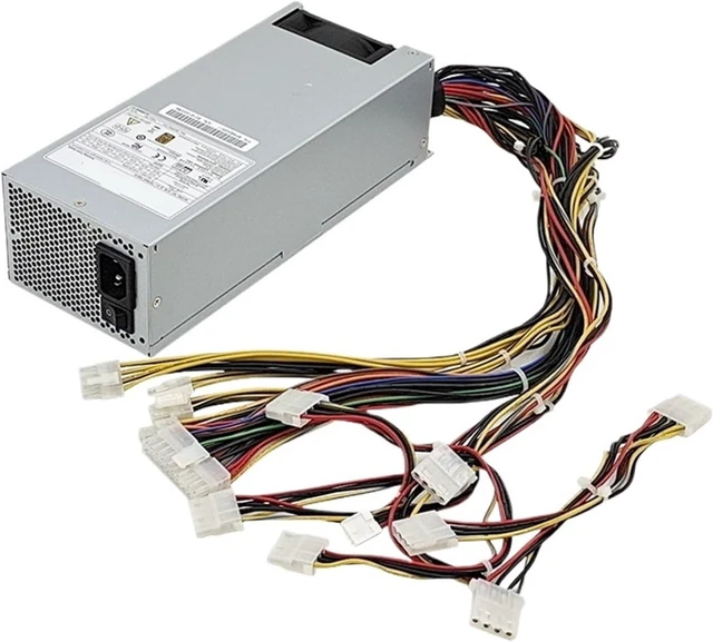 Alt view image 5 of 5 - 2U Industrial Computer Power Supply FSP600-702UH 600W 80Plus Gold Active Server PSU with Dual 8PIN CPU Cables