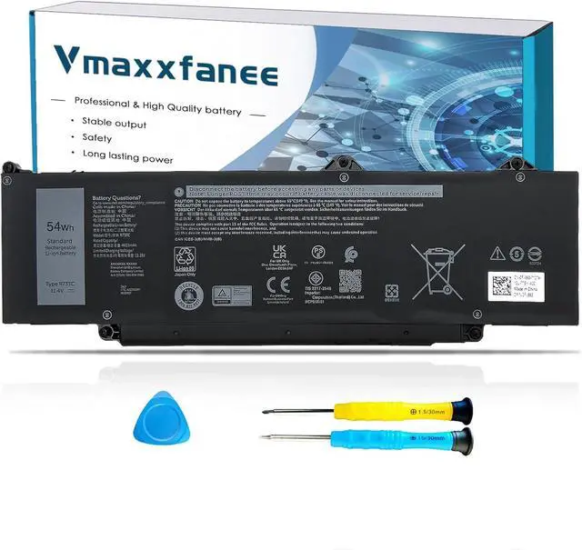 Main image of 54Wh R73TC Laptop Battery Replacement for Dell Latitude 3580 3340 3440 3480 3540 5340 5540 5440 Series Notebook DR02P 2X1V9 GTG7N GRWKG KDM9P 11.4V 4623mAh