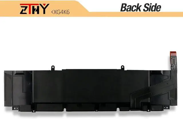 Alt view image 6 of 7 - XG4K6 Laptop Battery 97Wh Replacement for Dell Precision 5750 5760 5770 XPS 17 9700 9710 9720 9730 Series Notebook P92F001 P92F002 P92F003 01RR3 F8CPG OF8CPG 5XJ6R KVPMY 0YY3V KRDHV 11.4V 6-Cells