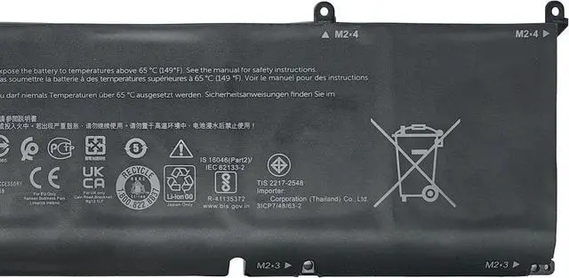 Alt view image 3 of 5 - 69KF2 Battery 86Wh Replacement for Dell Alienware M15 R3 M15 R4 R5 R6 R7 M17 R3 R4 XPS 15 9500 9510 Precision 5550 5560 Inspiron 7510 7610 Vostro 7510 7620 Series 8FCTC 70N2F