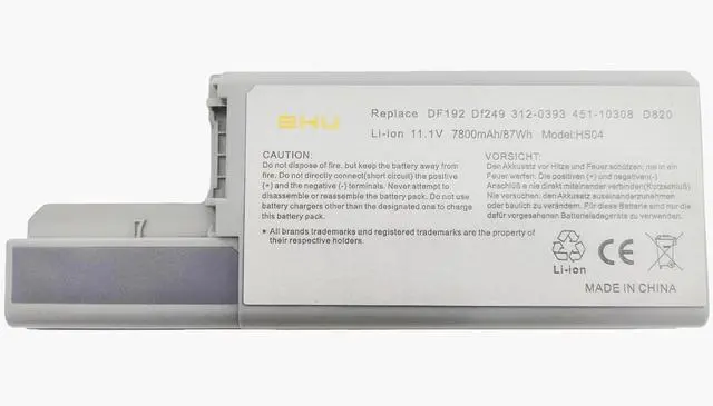 Main image of GHU New Battery 87 WH Replacement for CF623 DF192 MM165 WN979 312-0538 Compatible for Latitude D531 D820 D830 M4300 CF623 CW666 CW674 DF230 DF249 FF231 FF232 Fit GR932 GX047 HR048 HX306 JT784