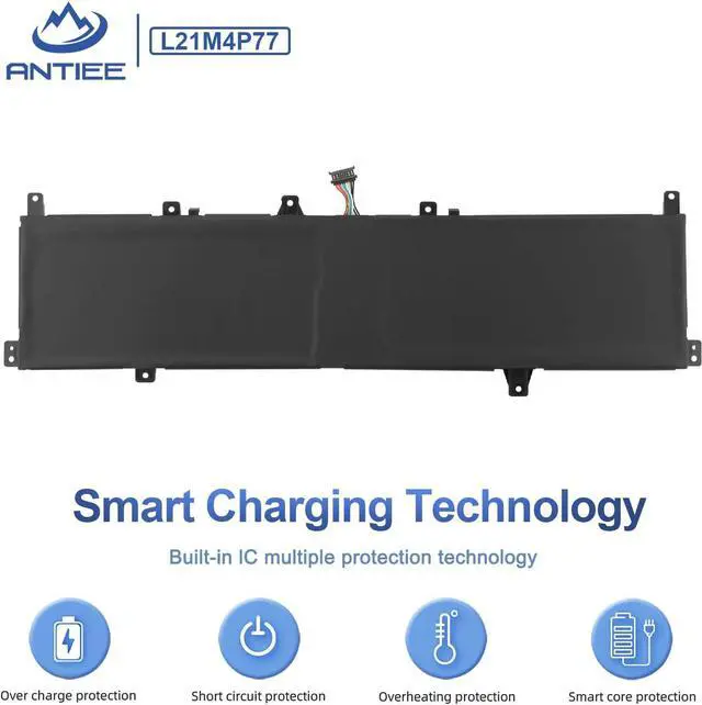 Alt view image 5 of 7 - L21M4P77 L21D4P76 L21C4P74 Laptop Battery for Lenovo ThinkPad Z16 1st Gen 1/ Gen 2 2022 Series SB10W51988 SB11M89886 SB10W51989 SB11M89887 5B10W51887 5B11M90085 5B10W51888 5B11M90086 72Wh 4640mAh