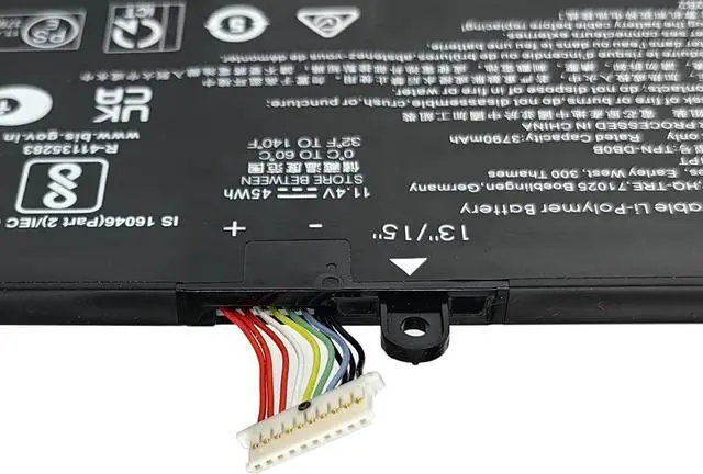Alt view image 4 of 5 - RH03XL Battery Replacement for HP ProBook 430 440 445 450 455 G8 G9 G10 / EliteBook 630 640 645 650 655 830 G9 G10 / Zhan 66 Pro A 14 G4 G5 Series RHO3XL HSTNN-OB1T HSTNN-DB0B HSTNN-IB9P 45Wh
