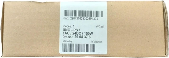 Main image of Original Contact 2904376 Power Supply UNO-PS/1AC/24DC/150W Din Rail Mount
