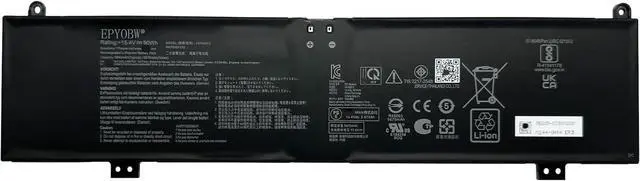 Main image of C41N2013 Battery 90Wh Compatible with Asus Zephyrus G15 GA503 S17 GX701 M16 GU603 / ROG Strix G513 G713 Scar G533 / Rog TUF Gaming A15 FA507 A17 FA707 Series Laptop C41N2013-1 0B200-03880-100