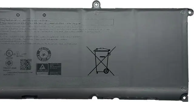 Alt view image 3 of 5 - KV690 Laptop Battery 99.5Wh 8615mAh 6-Cell 11.55V Compatible with Dell Precision 5680 / Precision 5690 Series WPYCV 6D2HW N7KV9