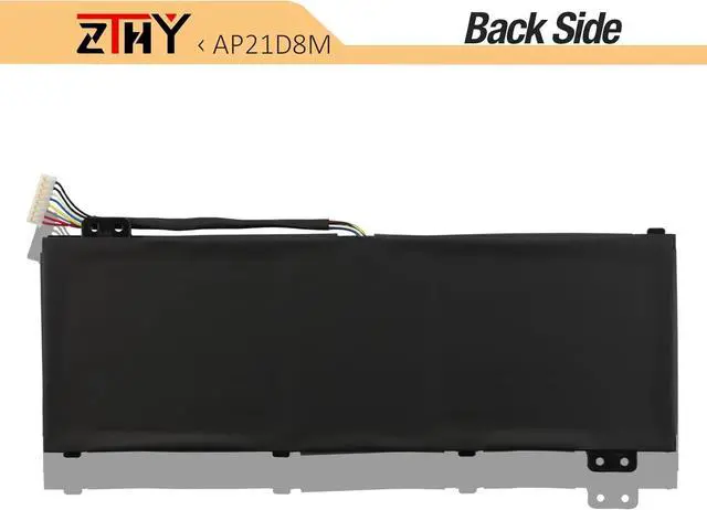 Alt view image 6 of 7 - AP21D8M Laptop Battery Replacement for Acer Nitro 5 AN515-46 AN515-47 AN515-58 AN515-58-56CL AN515-58-766R AN515-58-72QR, Nitro V 15 ANV15-51, Nitro 16 AN16-51 AN16-51-74BV AN16-51-76BS 15.4V 57.48Wh