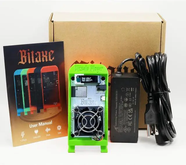 Alt view image 5 of 6 - Bitaxes Gamma 601 Solo Miner 1.2TH/s Bitaxes Miner BM1370 Asic Chip 2.4G WiFi 18W/TH BTC Lottery Crypto Miner Asic Bitcoins Mining Machine Micro Silent Home Use