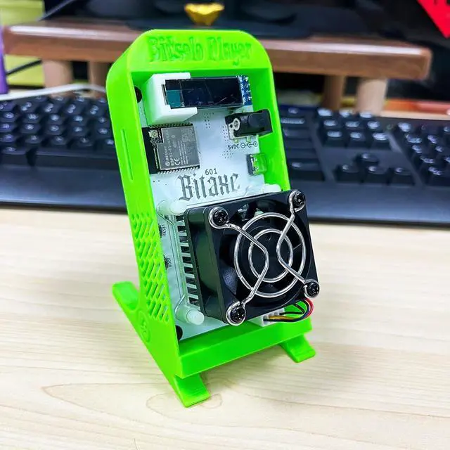 Alt view image 6 of 6 - Bitaxes Gamma 601 Solo Miner 1.2TH/s Bitaxes Miner BM1370 Asic Chip 2.4G WiFi 18W/TH BTC Lottery Crypto Miner Asic Bitcoins Mining Machine Micro Silent Home Use