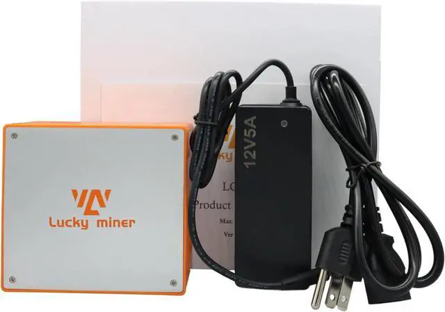 Alt view image 2 of 7 - Lucky Miner LG07 Dogecoin Miner 11MH/S Scrypt Algorithm Litecoin Crypto Mining Machine with Power Supply WiFi Connect Low Noise Miner