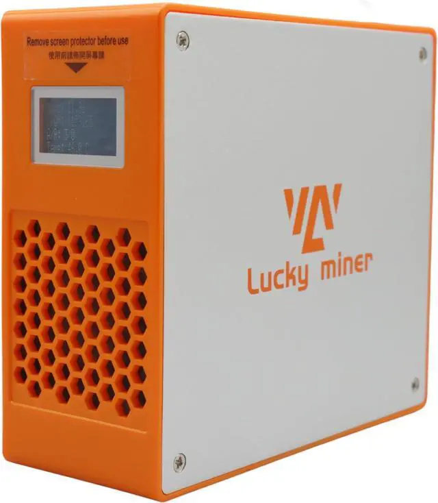 Alt view image 5 of 7 - Lucky Miner LG07 Dogecoin Miner 11MH/S Scrypt Algorithm Litecoin Crypto Mining Machine with Power Supply WiFi Connect Low Noise Miner