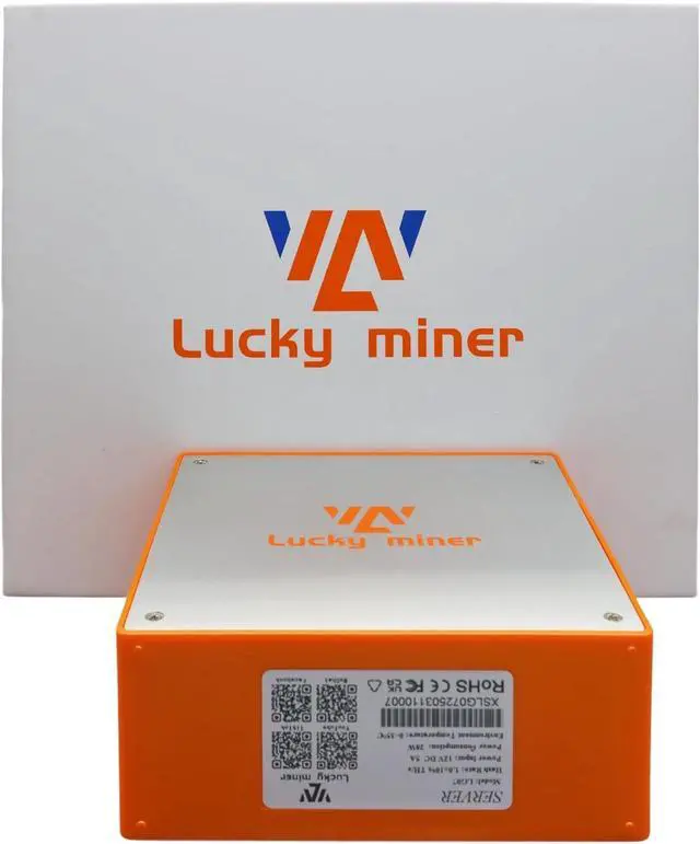 Alt view image 7 of 7 - Lucky Miner LG07 Dogecoin Miner 11MH/S Scrypt Algorithm Litecoin Crypto Mining Machine with Power Supply WiFi Connect Low Noise Miner