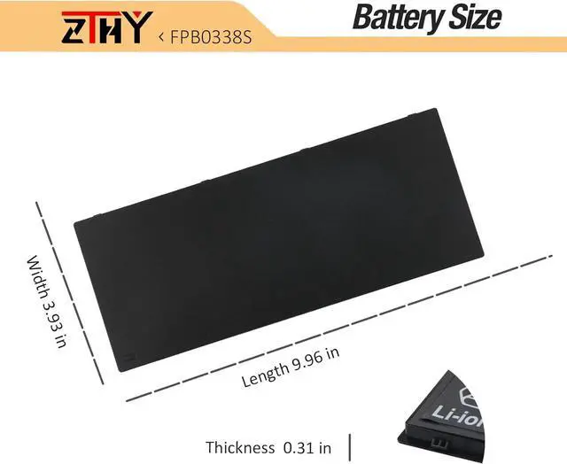 Alt view image 7 of 7 - FPB0338S Battery for Fujitsu LifeBook T937 T938 T939 E448 E449 E458 E459 E548 E549 E558 E559 E4411 E4511 E5410 E5511 U747 U748 U749 U757 U758 U759 U7410 U7510 FPCBP529 FPCBP531 FMVNBP247 FMVNBP248