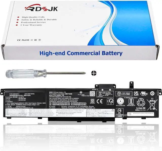 Main image of L21M6P70 L21L6P70 L21C6P70 L21D6P70 Laptop Battery for Lenovo ThinkPad P16 1st Gen 2022 Series 5B10W51893 5B10W51894 SB10W51994 SB10W51995 SB10W51894 3ICP5/54/90-2 11.52V 94Wh 8120mAh