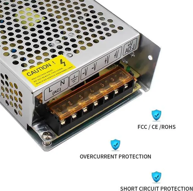 Alt view image 6 of 6 - 220V to 12V Power Supply 5V 24V Fonte 500W 3V 5V 9V 12V 15V 18V 24V 36V 48V Switching Power Supply SMPS(5V,12A)