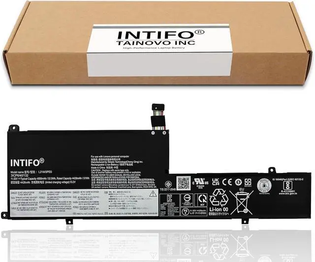 Alt view image 2 of 7 - 52.5Wh L21M3PE0 Laptop Battery Compatible with Lenovo IdeaPad Flex 5-14IAU7 5-14ALC7 5-14ABR8 5-14IRU8 5-16IAU7 5-16ALC7 5-16ABR8 5-16IRU8 Flex 7 L21B3PE0 L21C3PE0 L21L3PE0 L21M3PE1 L21M3PE2