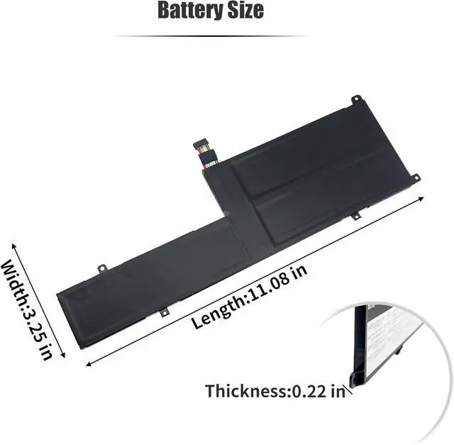 Alt view image 6 of 7 - 52.5Wh L21M3PE0 Laptop Battery Compatible with Lenovo IdeaPad Flex 5-14IAU7 5-14ALC7 5-14ABR8 5-14IRU8 5-16IAU7 5-16ALC7 5-16ABR8 5-16IRU8 Flex 7 L21B3PE0 L21C3PE0 L21L3PE0 L21M3PE1 L21M3PE2
