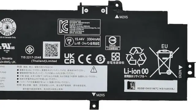 Alt view image 3 of 5 - L21C4P71 Laptop Battery 52.5Wh Compatible with Lenovo ThinkPad T14 Gen 3 / P14s Gen 3 / ThinkPad T14 Gen 4 / P14s Gen 4 Series L21M4P71 L21L4P71 L21D4P71 L21M4P72 L21L3P71 L21M3P71 L21C3P71