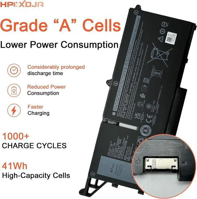 Alt view image 3 of 6 - M69D0 Laptop Battery Replacement for Dell Latitude 5430 5530 7330 7430 7530 Precision 3570 P104F P104F005 P137G P137G004 Series Laptop 07KRV H4PVC 08WRCR 8WRCR 0Y86WG Y86WG 078FWY