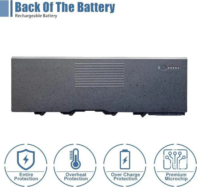 Alt view image 4 of 7 - NJTCH Laptop Battery Replacement for Dell Latitude 12 Rugged Extreme 7214 7204 Series Notebook 3NVTG VD0FX 8G8GJ 03NVTG 451-BBJJ 7.4V 56Wh 7189mAh