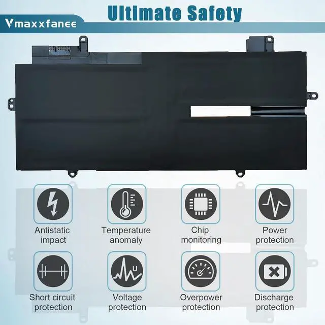 Alt view image 4 of 7 - L20M4P71 Laptop Battery Replacement for Lenovo ThinkPad X1 Carbon 9th 10th Gen X1 Yoga 7th 6th Gen 2021 Series L20D4P71 SB10T83217 5B10W13974 SB10T83218 SB10T83215 L20C4P71 L20L4P71