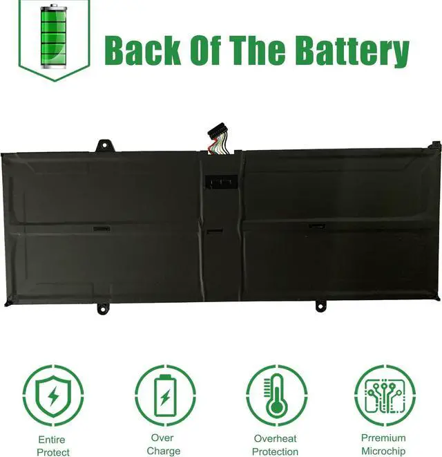 Alt view image 6 of 6 - L21D4PE1 SB11F29418 5B11F29421 Laptop Battery Replacement for Lenovo IdeaPad Yoga 6 13ALC7 13ABR8 Series 5B11N47462 L21C4PE2 SB11F29412 L21M4PE2 15.52V 59Wh