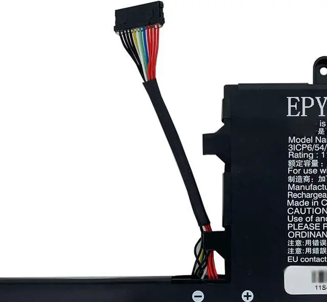 Alt view image 5 of 6 - L17M3PG2 Laptop Battery 57Wh 4955mAh 11.52V Compatible with Lenovo Legion Y7000-2019 Y545 Y540-15IRH Y530-15ICH-1060 Series L17C3PG2 5B10T31045 5B10W69457 5B10W67279 5B10Q88559