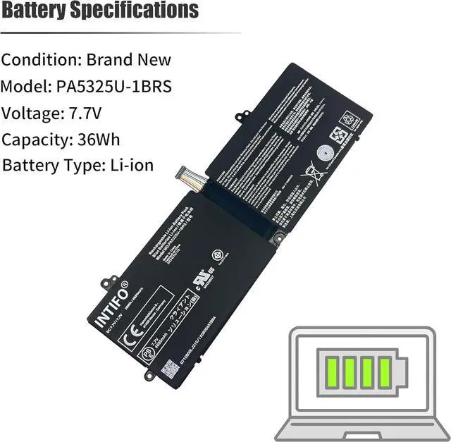 Alt view image 3 of 7 - AP21D8M Laptop Battery Replacement for Acer Nitro 16 AN16-51 Nitro 5 AN515-58-72QR AN515-58-74JS AN515-46 AN515-47 AN515-58 AN515-58-75UH AN515-58-77YC Nitro V 15 ANV15-51 15.4V 3733mAh/57.48Wh