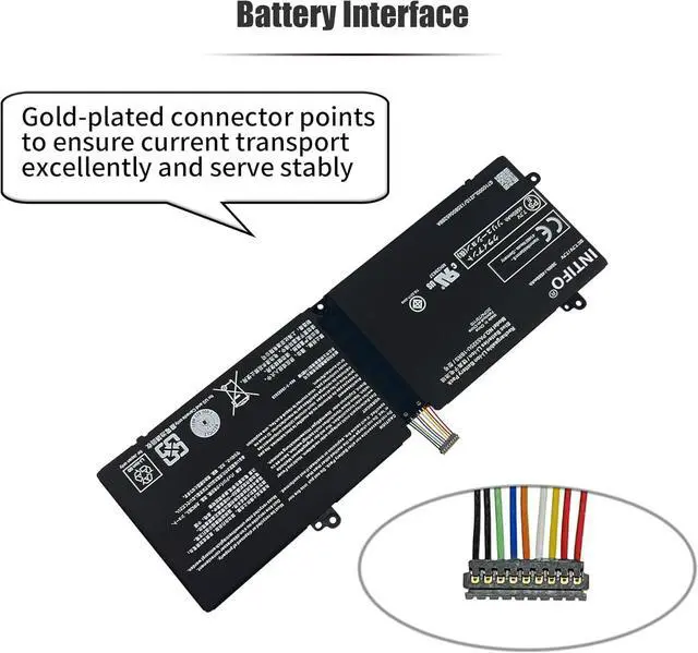 Alt view image 5 of 7 - AP21D8M Laptop Battery Replacement for Acer Nitro 16 AN16-51 Nitro 5 AN515-58-72QR AN515-58-74JS AN515-46 AN515-47 AN515-58 AN515-58-75UH AN515-58-77YC Nitro V 15 ANV15-51 15.4V 3733mAh/57.48Wh