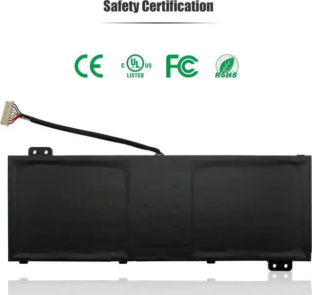 Alt view image 7 of 7 - 57.48Wh AP21D8M Laptop Battery Compatible with Acer Nitro 5 AN515-46 AN515-47 AN515-58-56CL AN515-58-766R AN515-58-72QR AN515-58-75NM Nitro V 15 ANV15-51 16 AN16-51-74BV [15.4V 3733mAh 4-Cell]