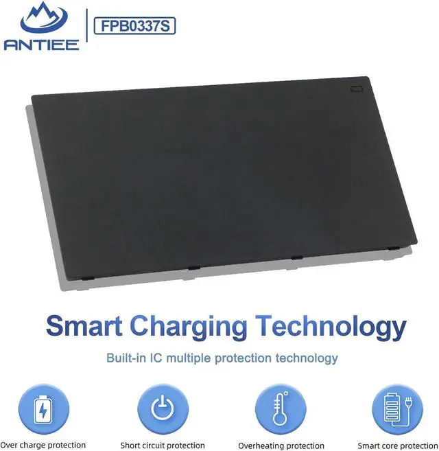 Alt view image 5 of 7 - ANTIEE FPB0337S FPCBP530 Laptop Battery for Fujitsu Lifebook P727 P728 Lifebook U727 U728 U729 U729X Series FMVNBP245 FMVNBP246 FPCBP528 CP778922-01 CP753148-01 CP796669-01 10.8V 45Wh 4170mAh