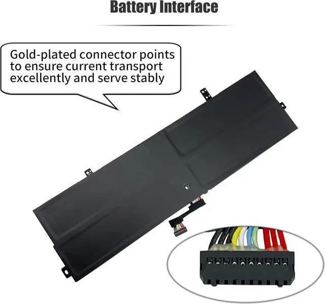 Alt view image 5 of 7 - 71Wh L21B4PE2 Laptop Battery Compatible with Lenovo IdeaPad Yoga 7-16IAP7 7-14IAL7 7-14ARB7 Series L21L4PE0 L21M4PE3 5B11F38379 5B11F38372 5B11F38367 5B11N51726 5B11N51740 5B11N51762