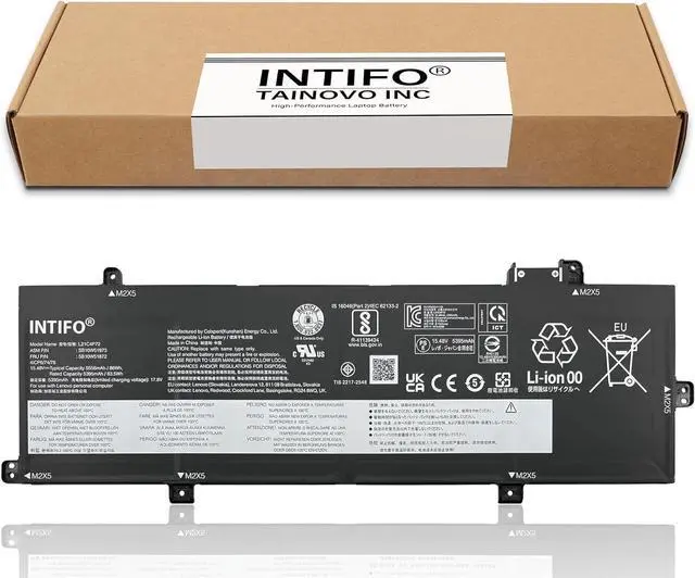 Alt view image 2 of 7 - 86Wh L21C4P72 L21M4P74 Laptop Battery Compatible with Lenovo ThinkPad P16s Gen 1 Gen 2 ThinkPad T16 Gen 1 Gen 2 Series L21D4P73 L21D4P72 L21L4P72 L21M4P73 SB10W51973 5B10W51872 [15.48V 4-Cell]
