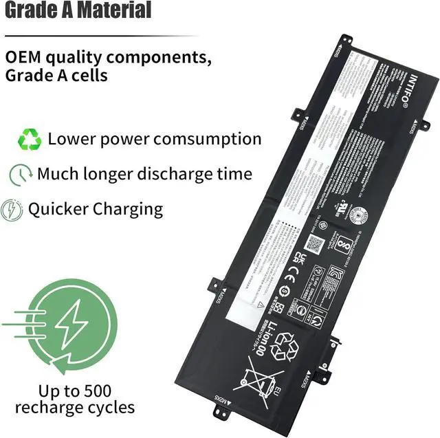 Alt view image 4 of 7 - 86Wh L21C4P72 L21M4P74 Laptop Battery Compatible with Lenovo ThinkPad P16s Gen 1 Gen 2 ThinkPad T16 Gen 1 Gen 2 Series L21D4P73 L21D4P72 L21L4P72 L21M4P73 SB10W51973 5B10W51872 [15.48V 4-Cell]