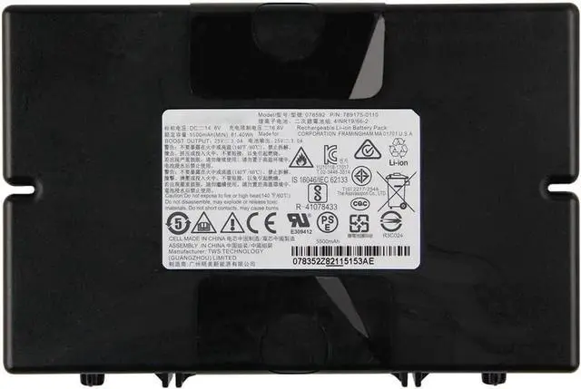 Alt view image 7 of 7 - 078592 789175 4INR19/66-2 Battery Replacement for Bose S1 Pro Multi-Position Pa Speaker 789175-0110 14.8V 5500mAh 81.40Wh