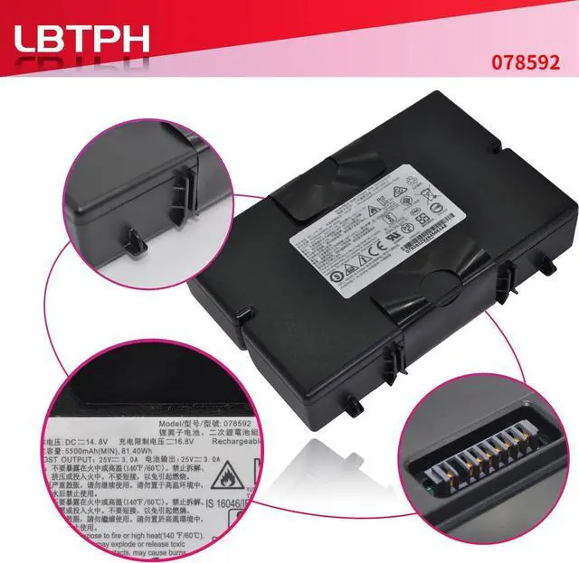 Alt view image 3 of 7 - 078592 789175 4INR19/66-2 Battery Replacement for Bose S1 Pro Multi-Position Pa Speaker 789175-0110 14.8V 5500mAh 81.40Wh