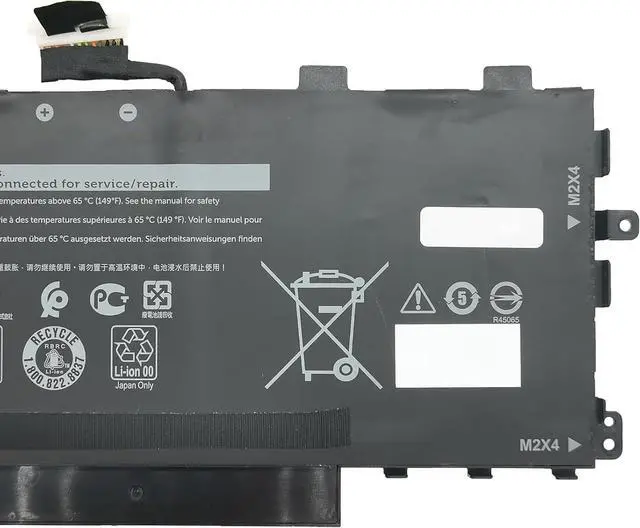 Alt view image 4 of 6 - GHJC5 Laptop Battery 59.6Wh 4900mAh 3-Cell 11.55V Compatible with Dell Latitude 9420 9430 / Dell Latitude 9420 9430 2-in-1 Series 3VV58 0JJ4XT